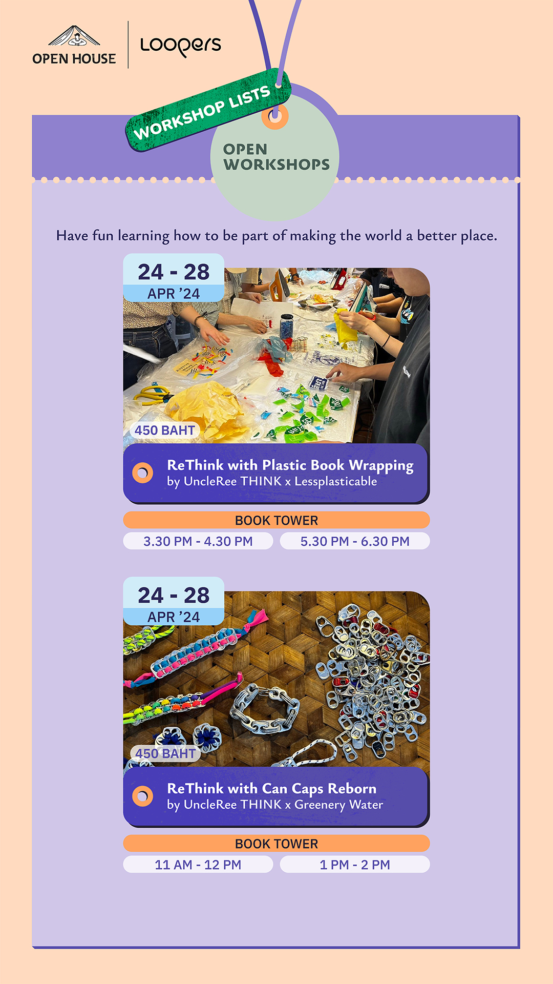 CENTRAL EMBASSY | OPEN MARKET : LOOPERS USE LOOP REPEAT